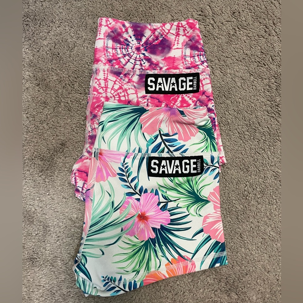 Savage Barbell Booty Shorts